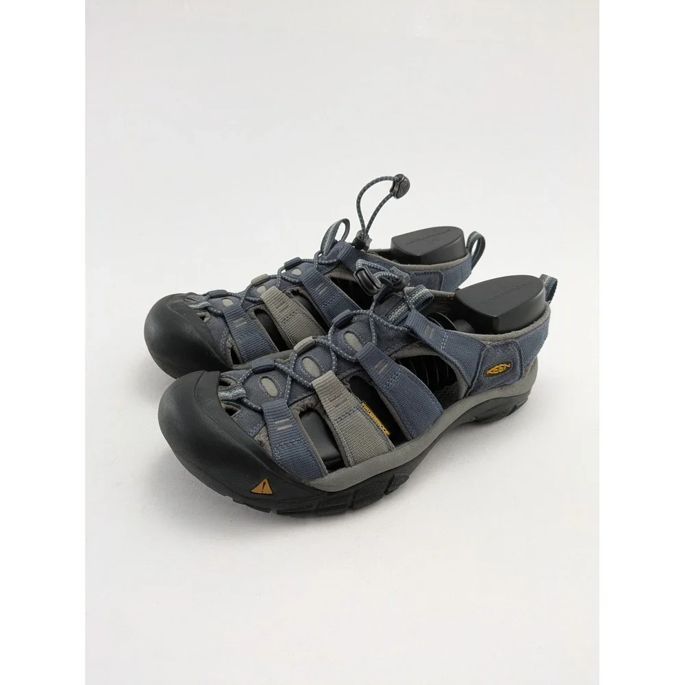 Mens Keen Newport H2 Blue Leather Waterproof Outdoor Hiking Sandals Size 10